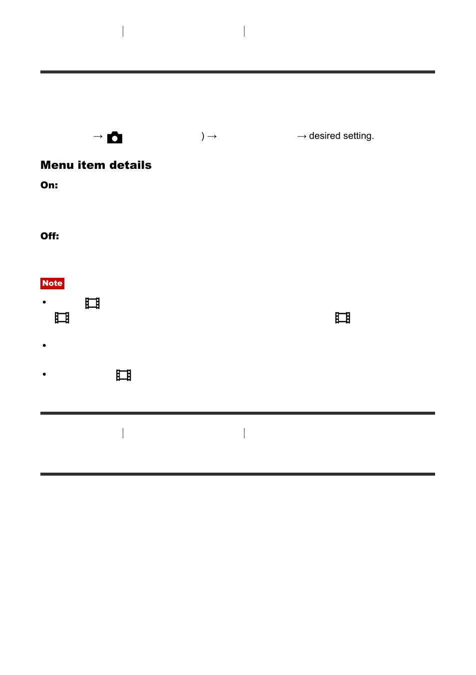 Dual video rec | Sony Cyber-shot DSC-RX100 IV User Manual | Page 125 / 259