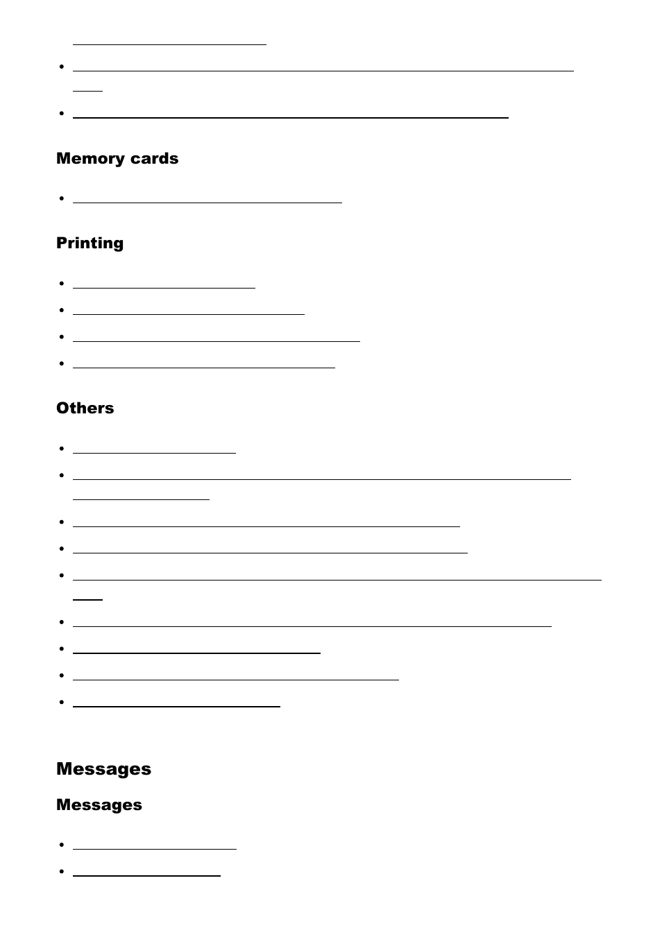 Messages | Sony Cyber-shot DSC-RX100 IV User Manual | Page 16 / 259