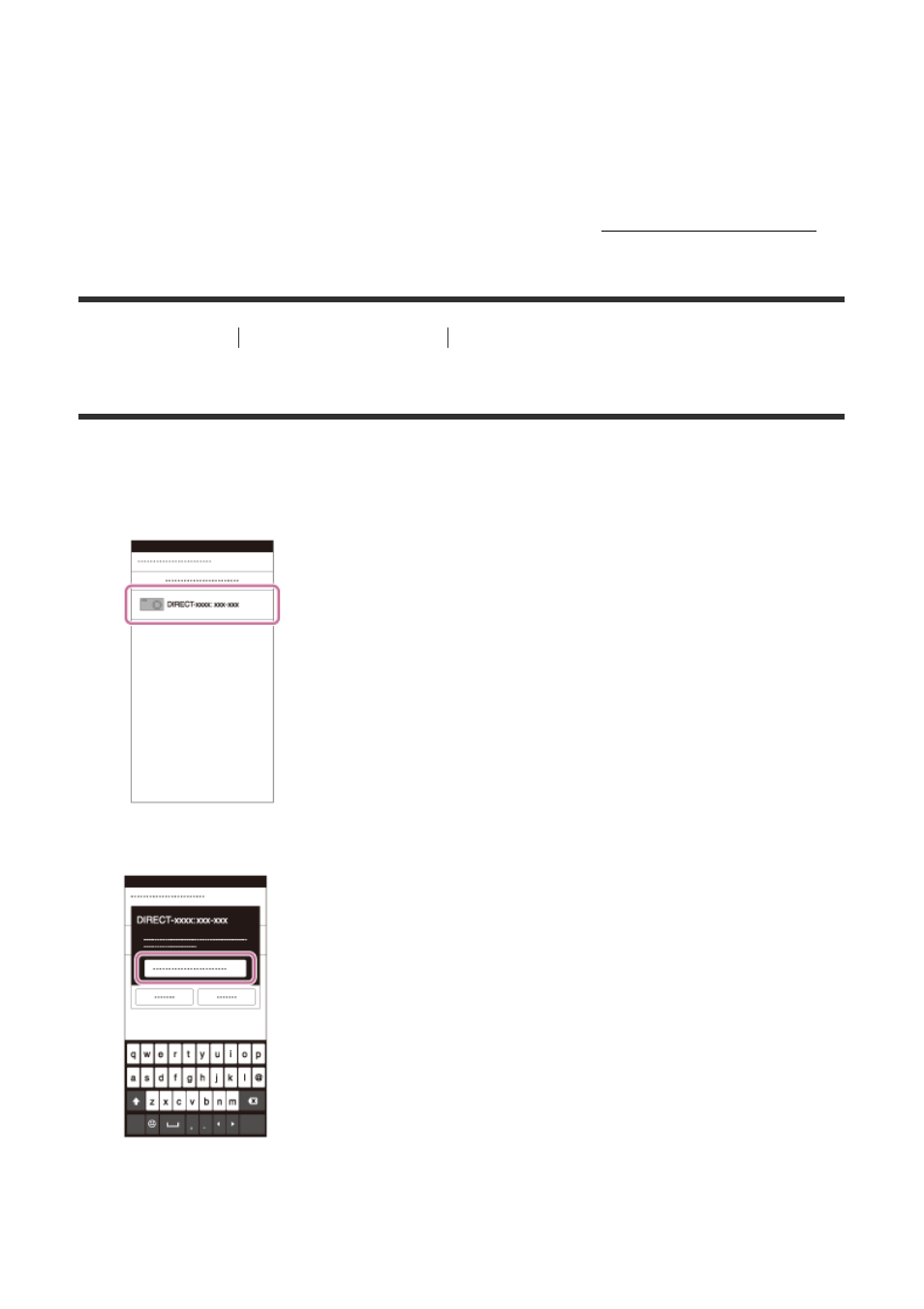 Connecting the product to an iphone or ipad [211, Connecting an android smartphone to this product | Sony Cyber-shot DSC-RX100 IV User Manual | Page 193 / 259