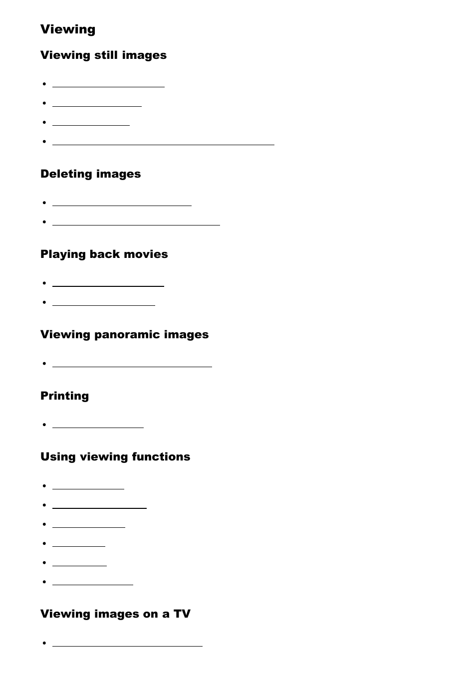 Viewing | Sony Cyber-shot DSC-RX100 IV User Manual | Page 8 / 259