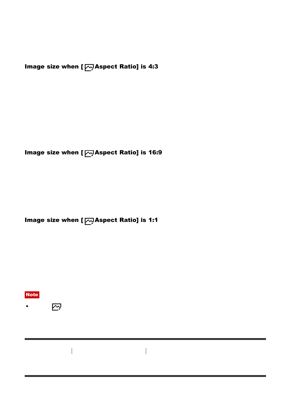 Aspect ratio (still image) [56, Aspect ratio (still image) | Sony Cyber-shot DSC-RX100 IV User Manual | Page 80 / 259