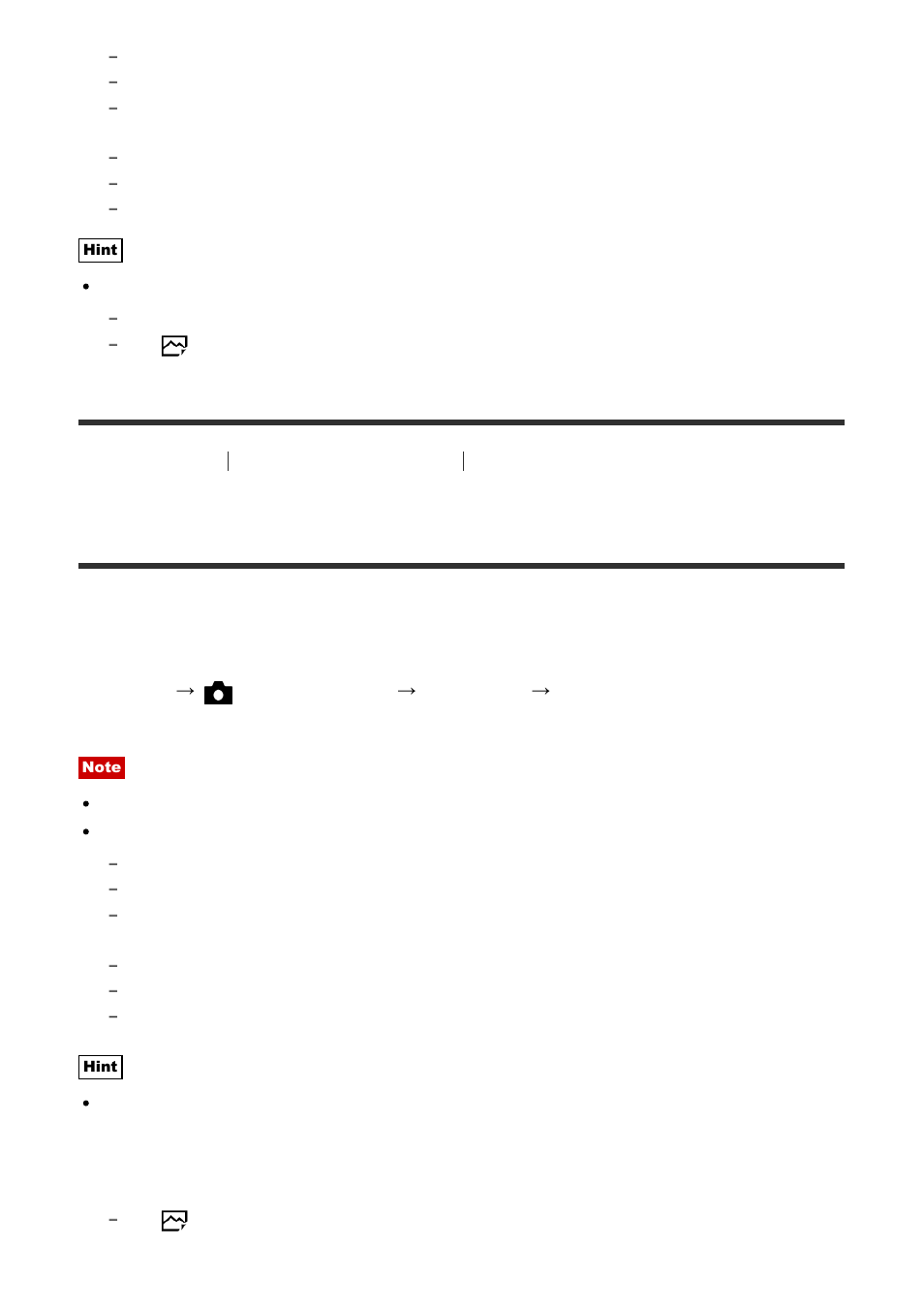 Spd priority cont. [96, Self-timer [97, Spd priority cont | Sony Cyber-shot RX10 III User Manual | Page 107 / 274