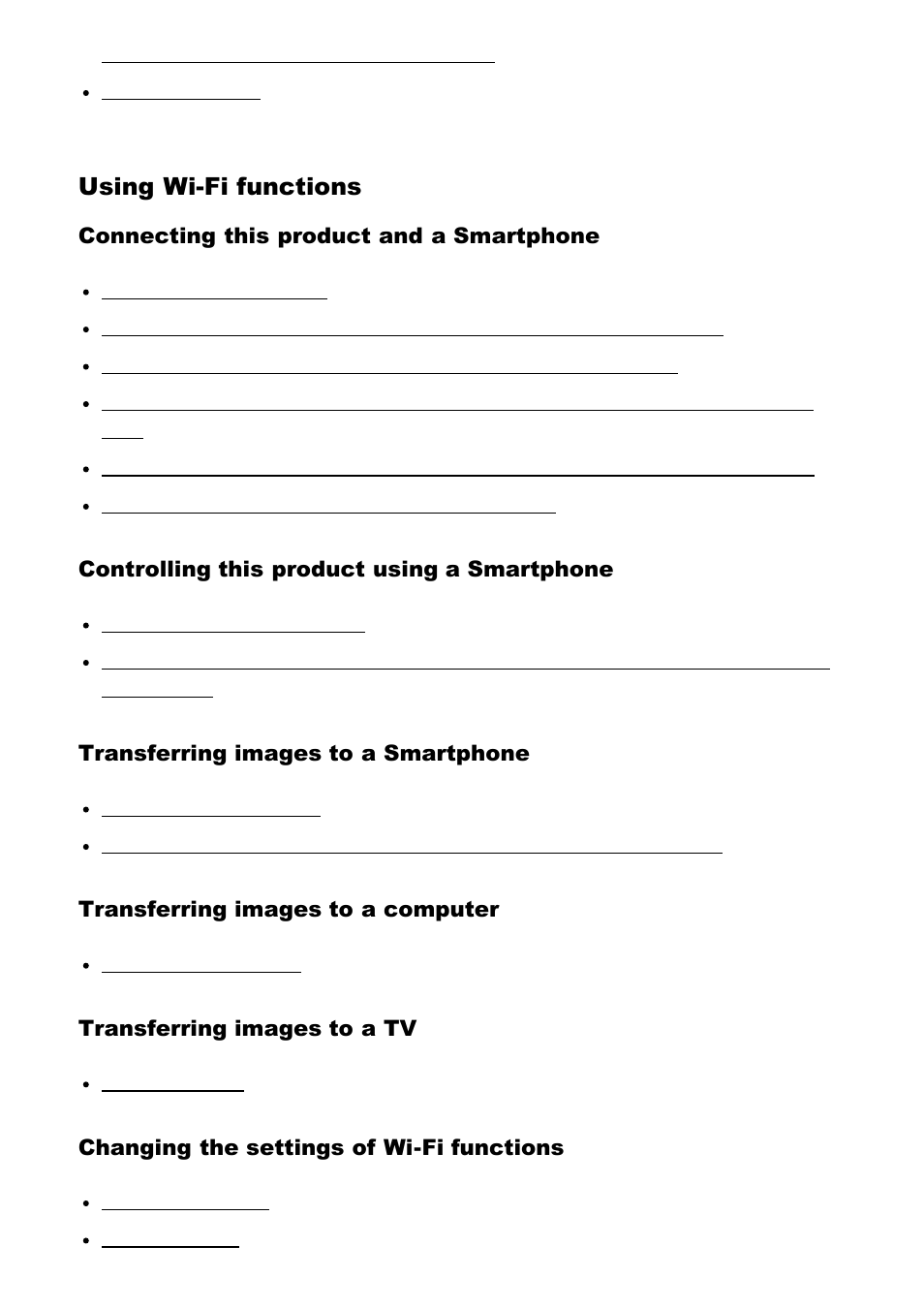 Using wi-fi functions | Sony Cyber-shot RX10 III User Manual | Page 11 / 274