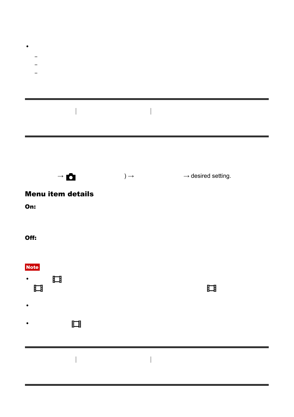 Dual video rec [117, Dual video rec | Sony Cyber-shot RX10 III User Manual | Page 132 / 274