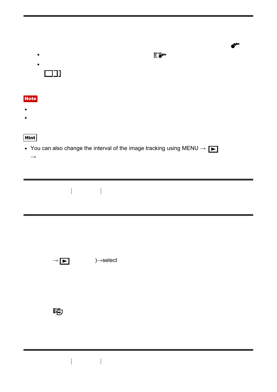 Photo capture [177, Playing back panoramic images [178, Photo capture | Playing back panoramic images | Sony Cyber-shot RX10 III User Manual | Page 171 / 274