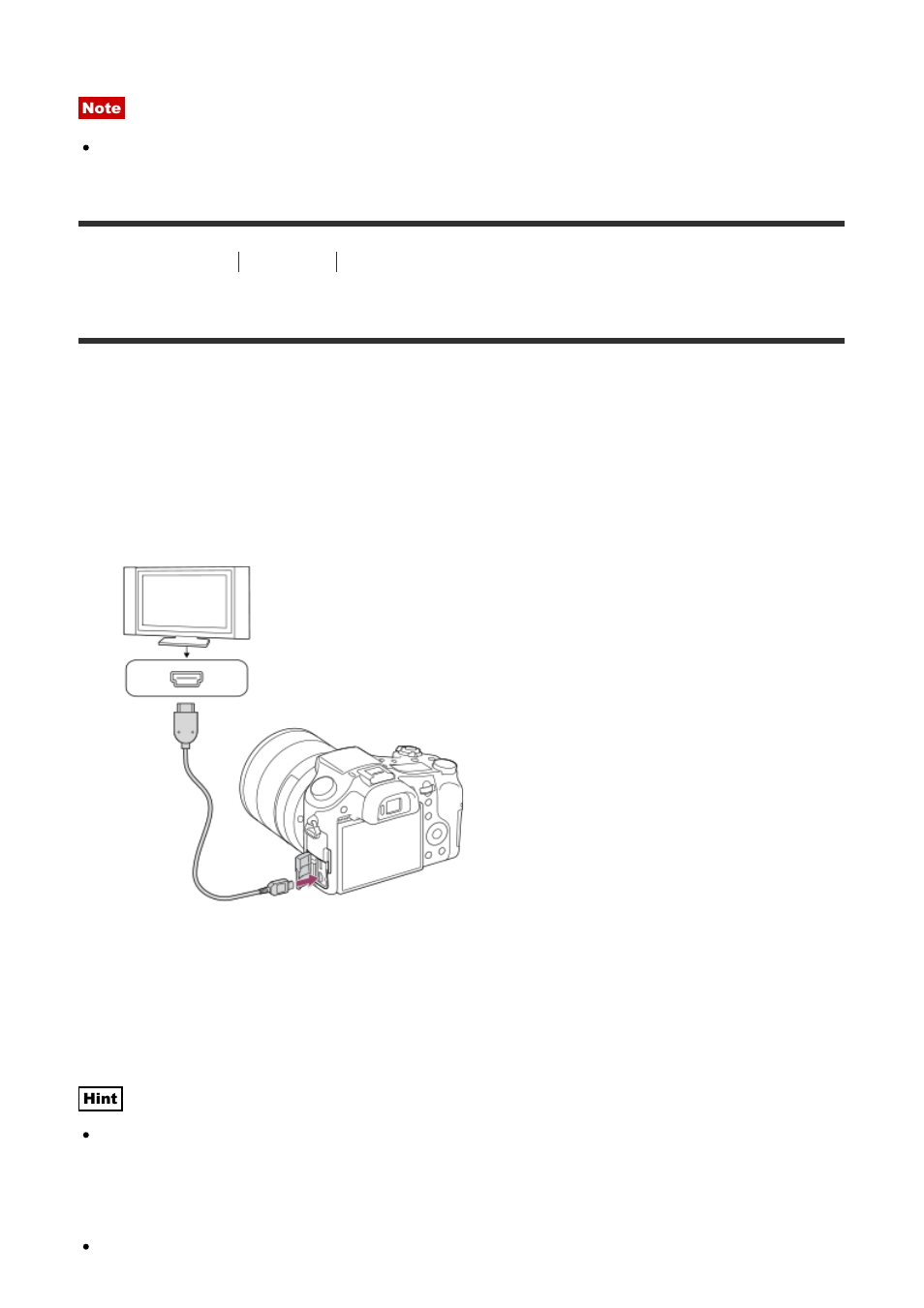 Viewing images on an hd tv [187, Viewing images on an hd tv | Sony Cyber-shot RX10 III User Manual | Page 177 / 274