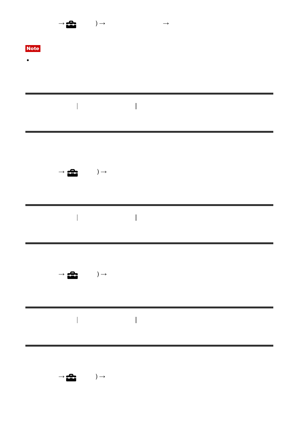 Display media info. [225, Version [226, Certification logo (for some models only) [227 | Setting reset [228, Display media info, Version, Certification logo (for some models only) | Sony Cyber-shot RX10 III User Manual | Page 202 / 274