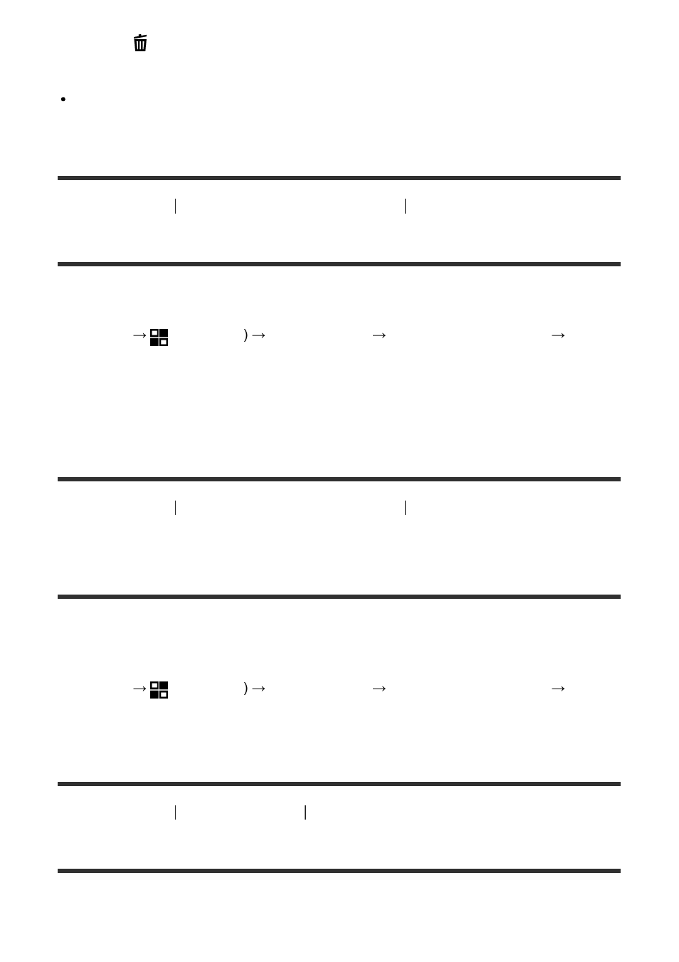 Changing the order of applications [255, Recommended computer environment [257, Changing the order of applications | Recommended computer environment | Sony Cyber-shot RX10 III User Manual | Page 225 / 274