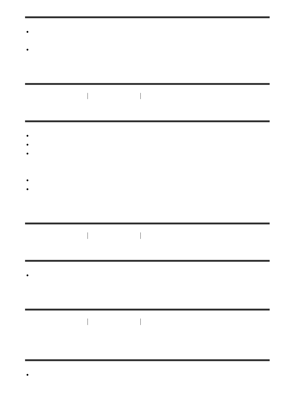 Images cannot be played back. [325, The date and time are not displayed. [326, The image cannot be deleted. [328 | Images cannot be played back, The date and time are not displayed | Sony Cyber-shot RX10 III User Manual | Page 262 / 274