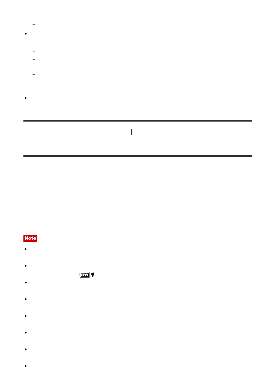 Supplying power from a wall outlet (wall socket) | Sony Cyber-shot RX10 III User Manual | Page 37 / 274