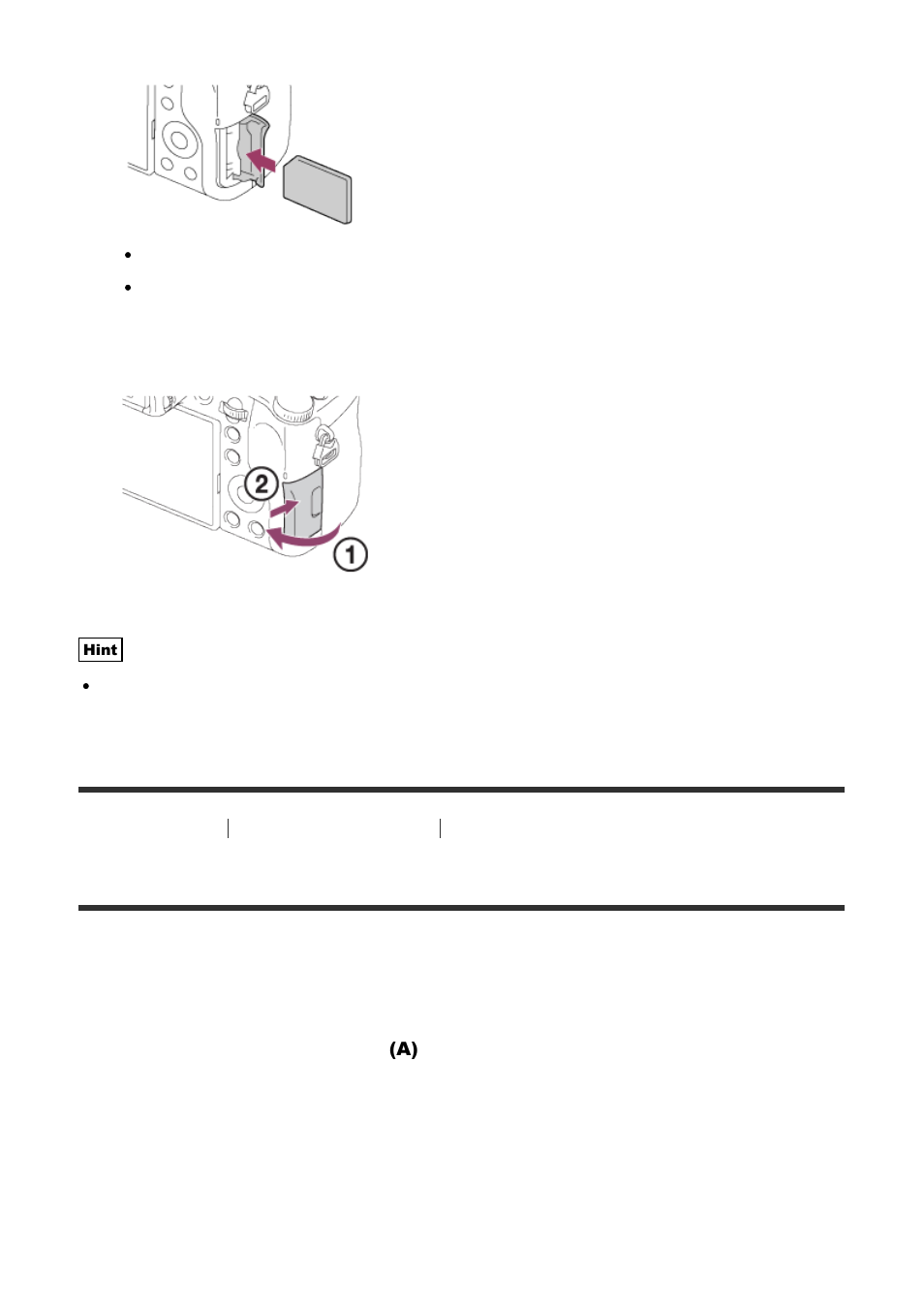 Removing the memory card [16 | Sony Cyber-shot RX10 III User Manual | Page 39 / 274