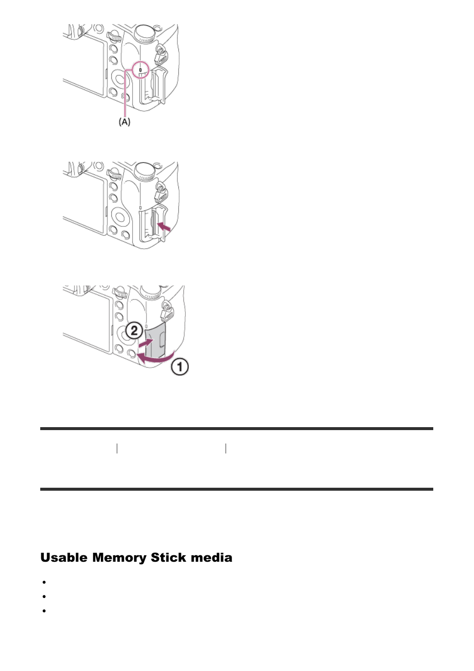 Usable memory cards [17 | Sony Cyber-shot RX10 III User Manual | Page 40 / 274