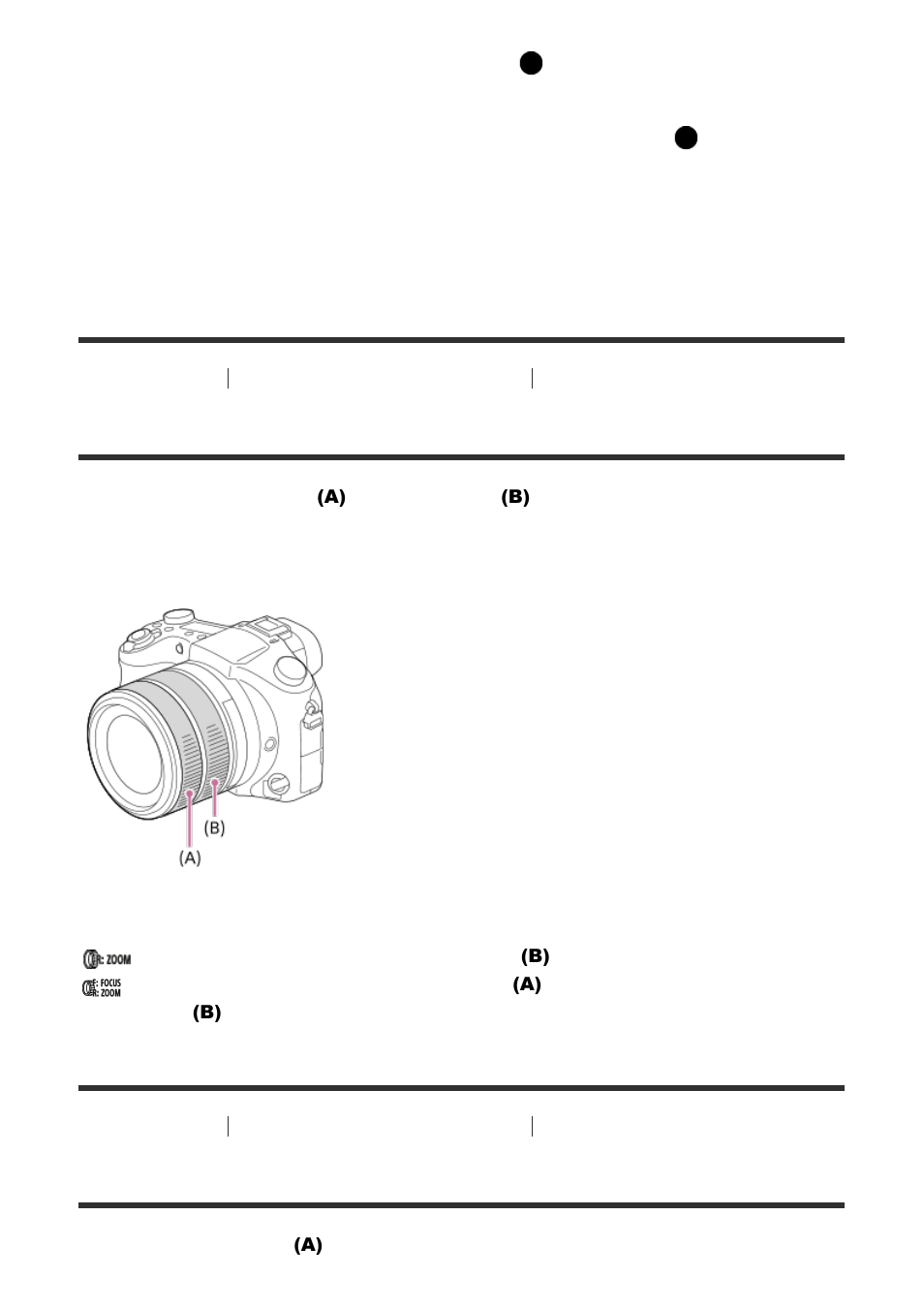 Using the lens ring [21, Using the control dial [22, Using the lens ring | Using the control dial | Sony Cyber-shot RX10 III User Manual | Page 44 / 274