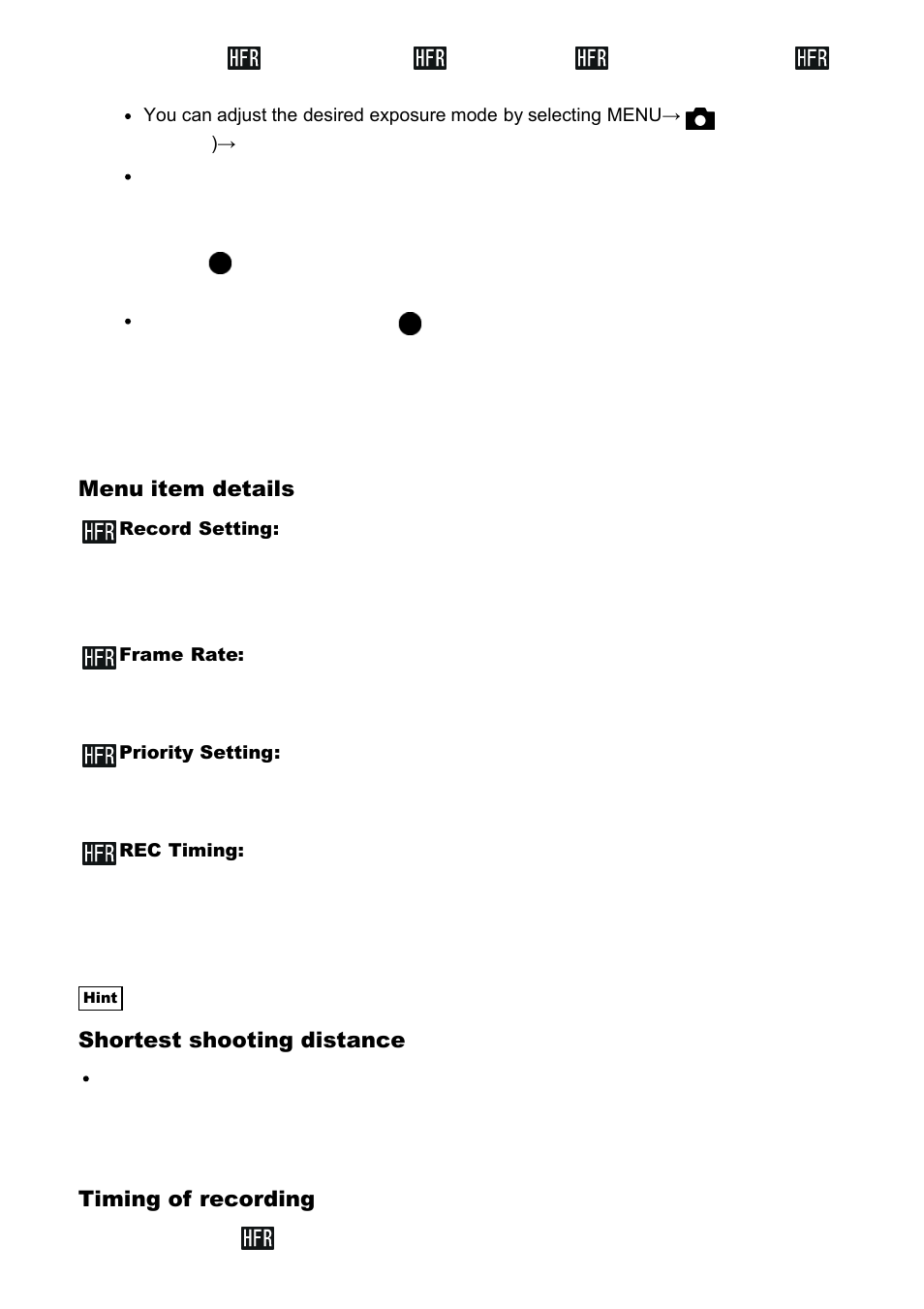 Sony Cyber-shot RX10 III User Manual | Page 67 / 274