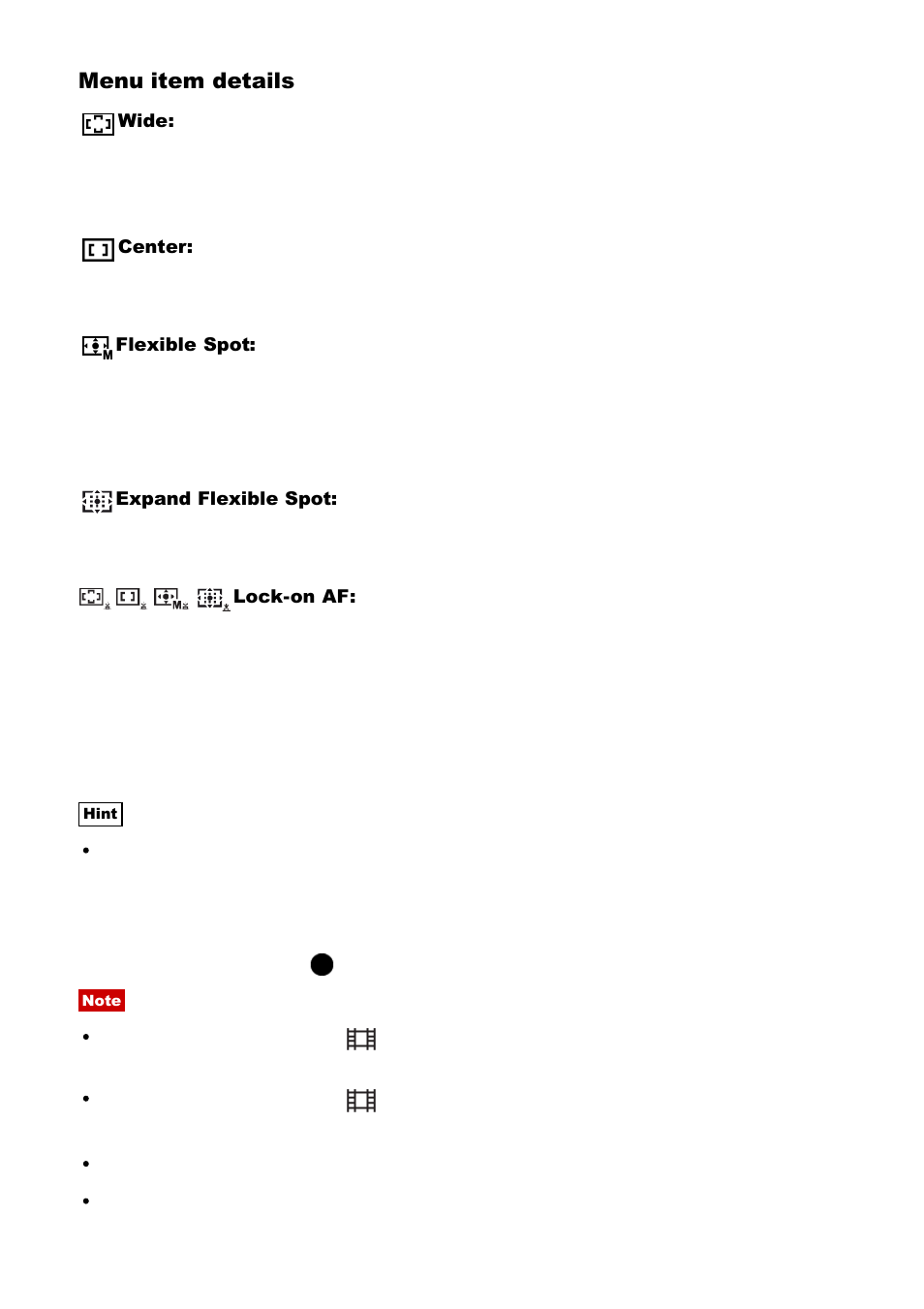 Sony Cyber-shot RX10 III User Manual | Page 88 / 274