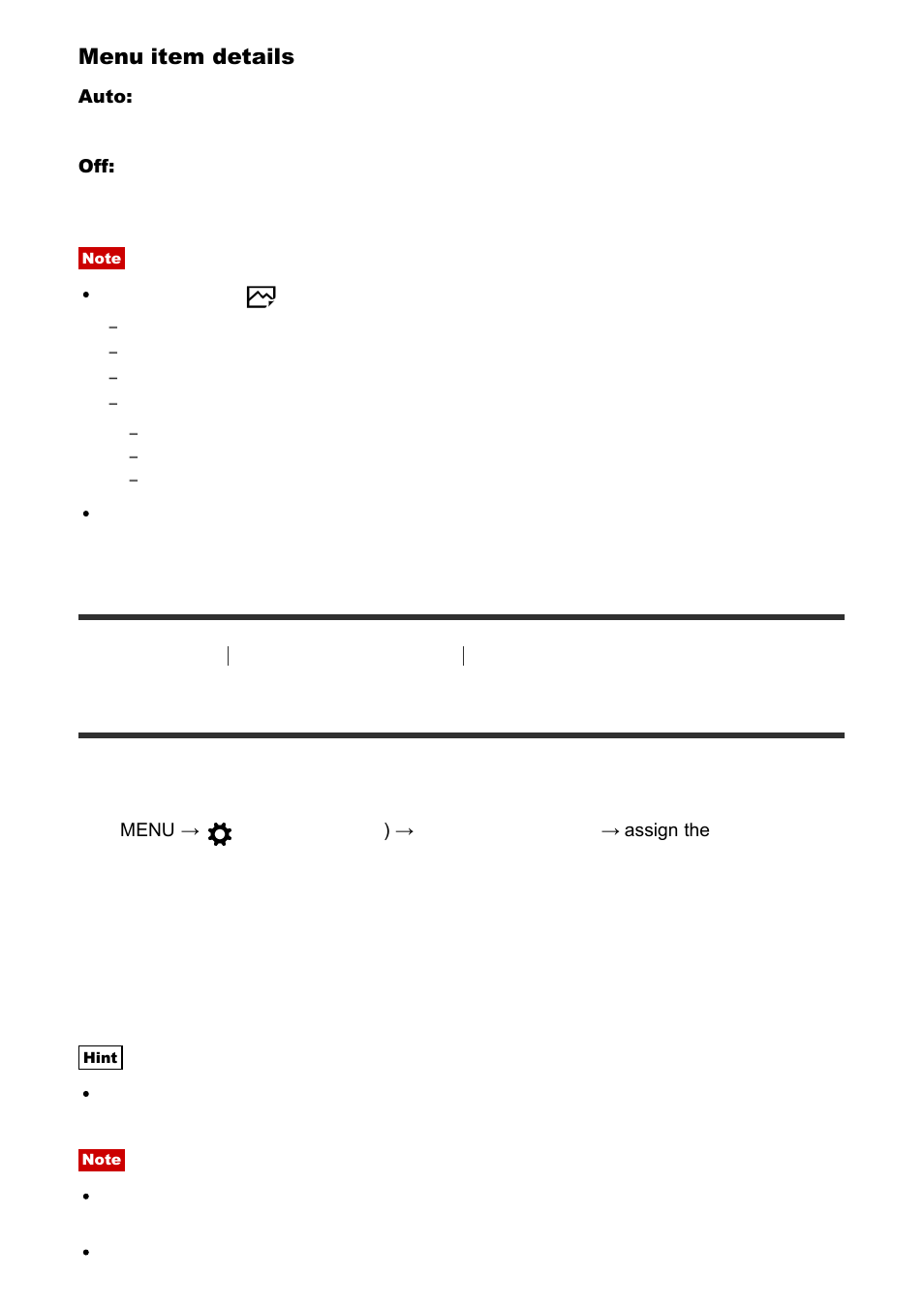 Eye af [81, Eye af, Menu item details | Sony Cyber-shot RX10 III User Manual | Page 97 / 274