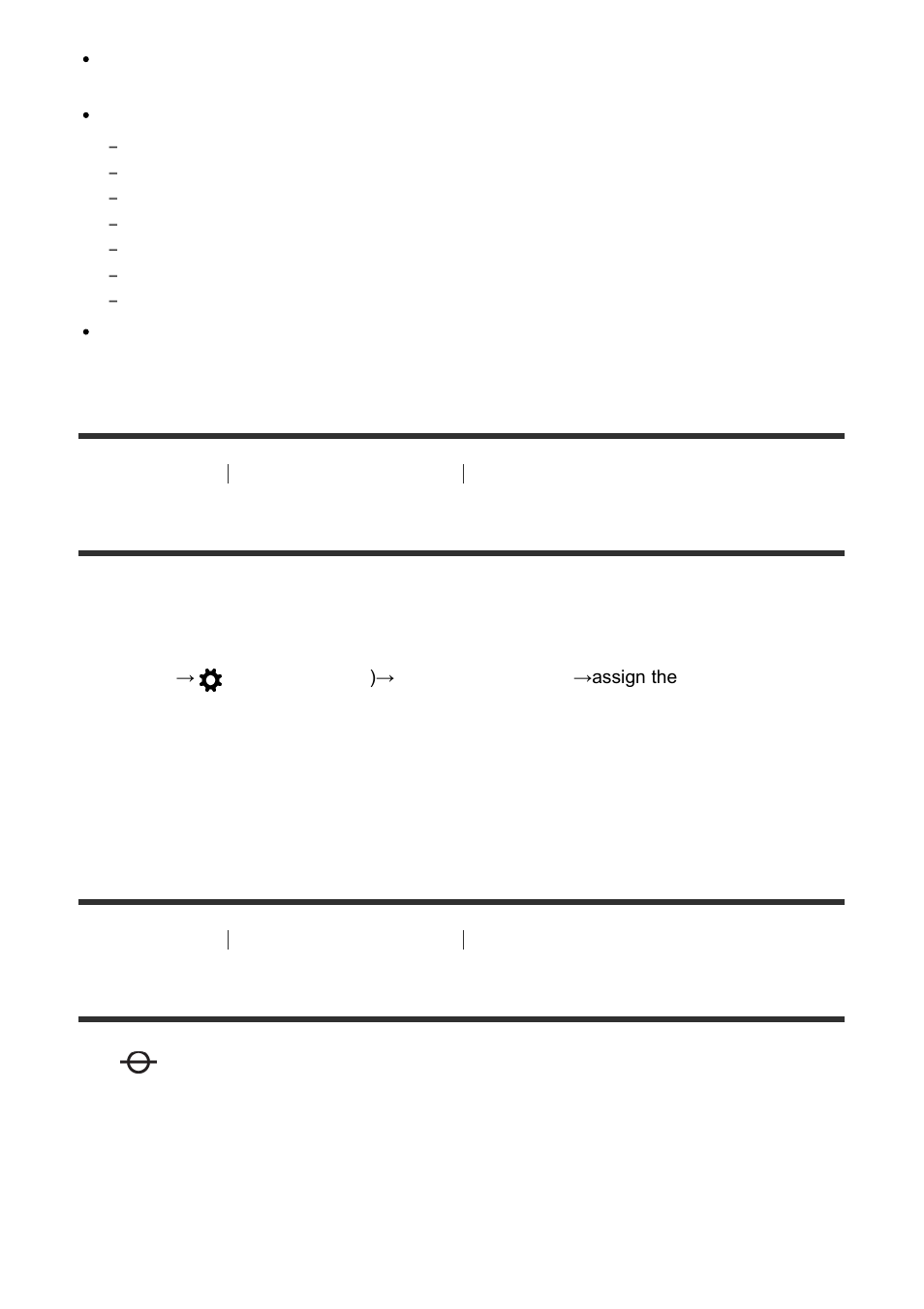 Focus hold [82, Measuring the exact distance to the subject [83, Focus hold | Measuring the exact distance to the subject | Sony Cyber-shot RX10 III User Manual | Page 98 / 274