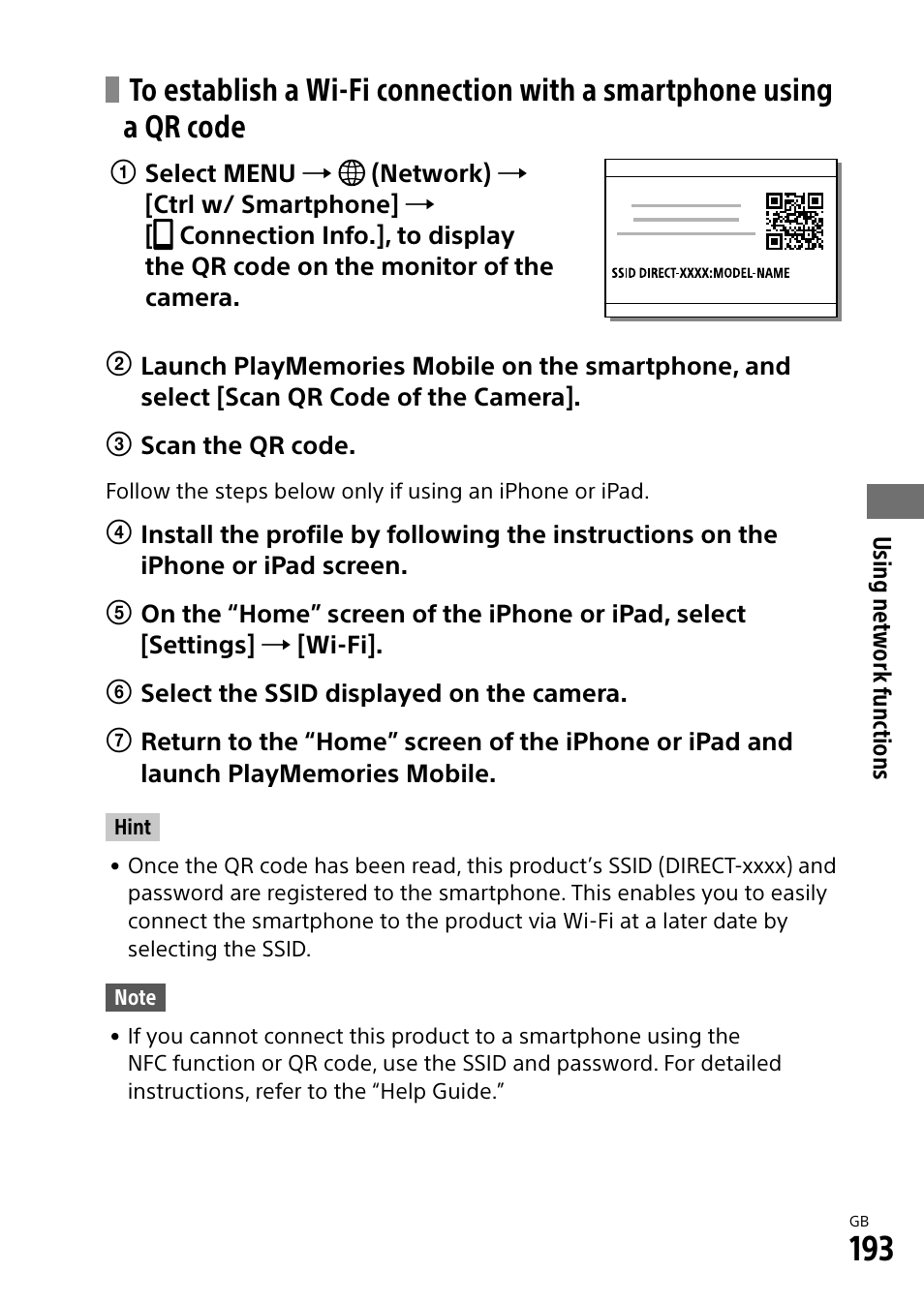 Sony Alpha 9 User Manual | Page 193 / 263