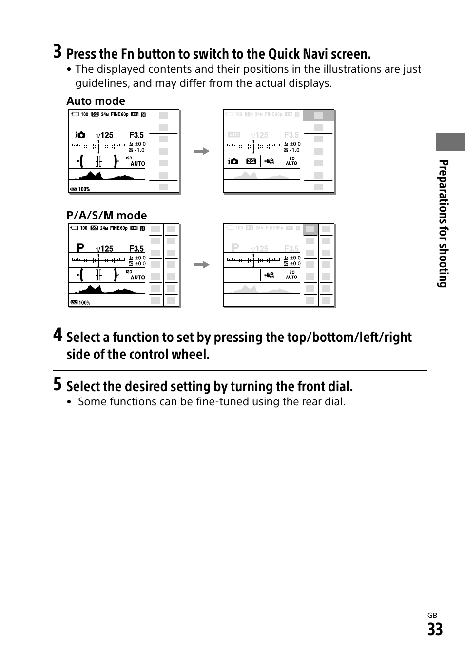 Sony Alpha 9 User Manual | Page 33 / 263