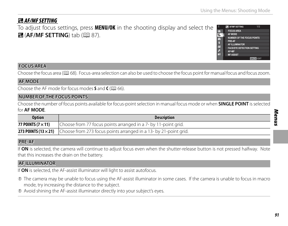 FujiFilm X-Pro2 User Manual | Page 109 / 176