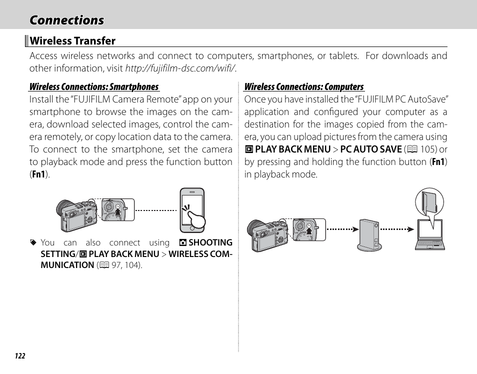 Connections | FujiFilm X-Pro2 User Manual | Page 140 / 176