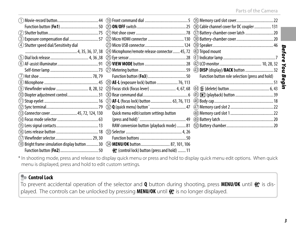 FujiFilm X-Pro2 User Manual | Page 21 / 176