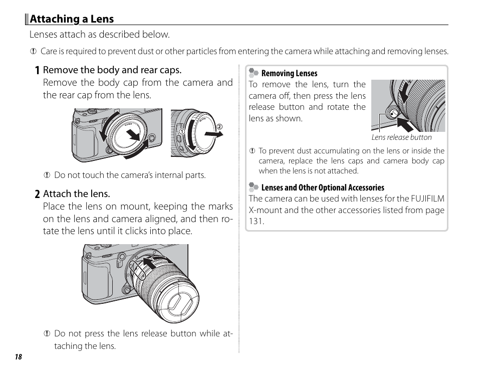 FujiFilm X-Pro2 User Manual | Page 36 / 176