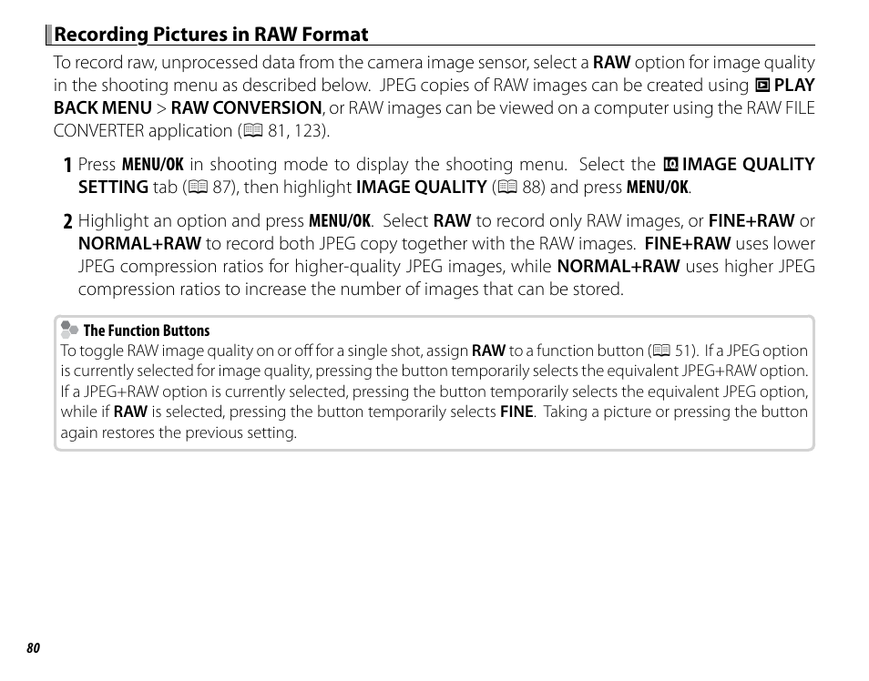 FujiFilm X-Pro2 User Manual | Page 98 / 176
