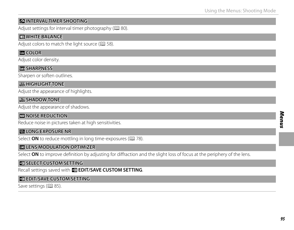 FujiFilm X-T10 User Manual | Page 111 / 176