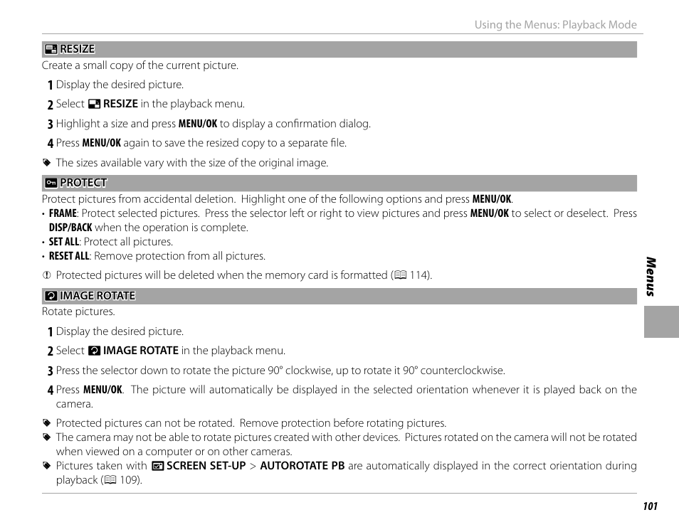 FujiFilm X-T10 User Manual | Page 117 / 176