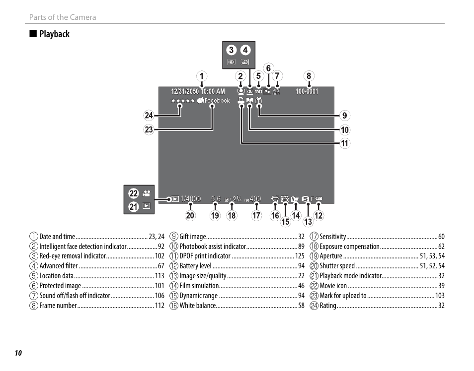 FujiFilm X-T10 User Manual | Page 26 / 176