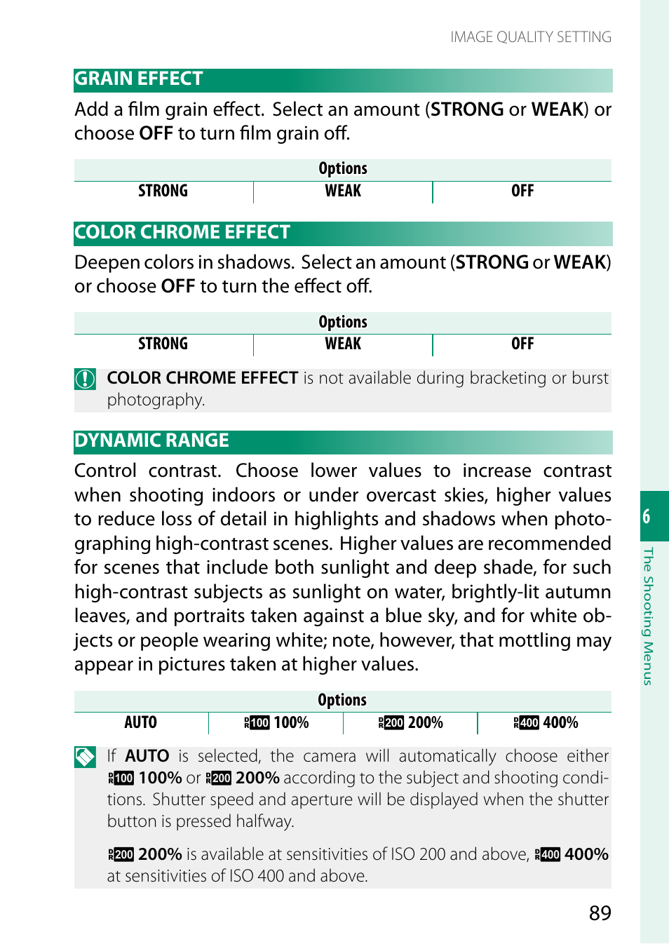 FujiFilm GFX 50S User Manual | Page 107 / 268