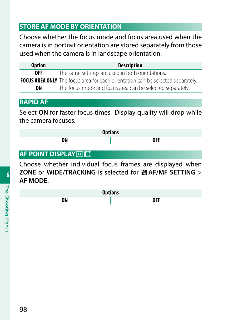 FujiFilm GFX 50S User Manual | Page 116 / 268