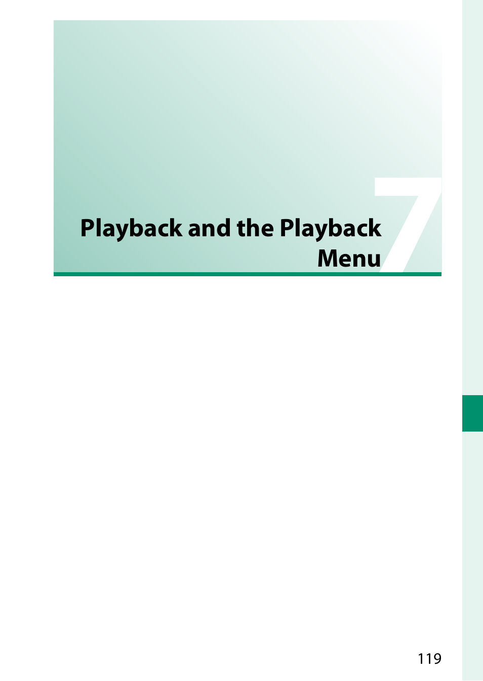 Playback and the playback menu | FujiFilm GFX 50S User Manual | Page 137 / 268