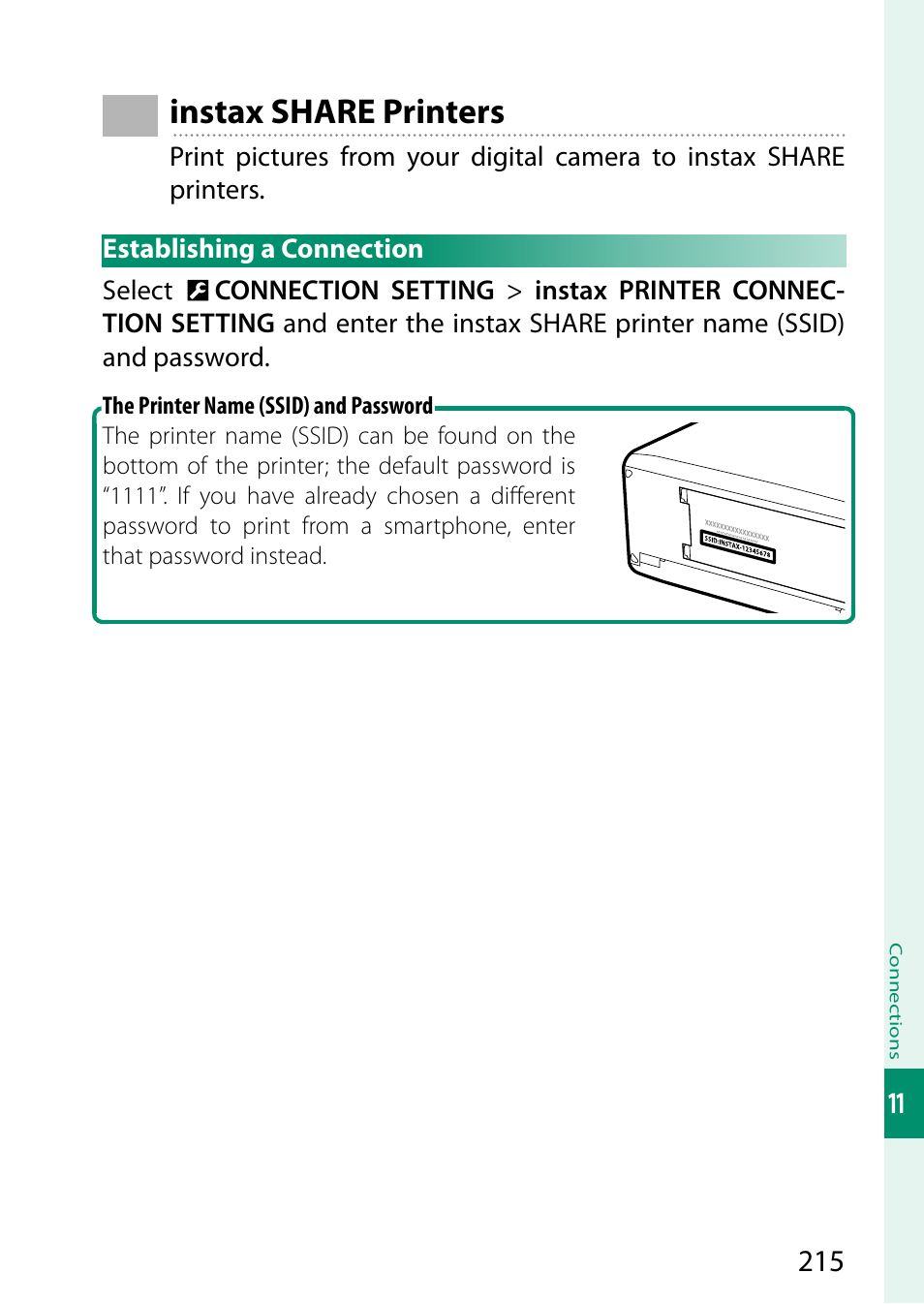 Instax share printers | FujiFilm GFX 50S User Manual | Page 233 / 268