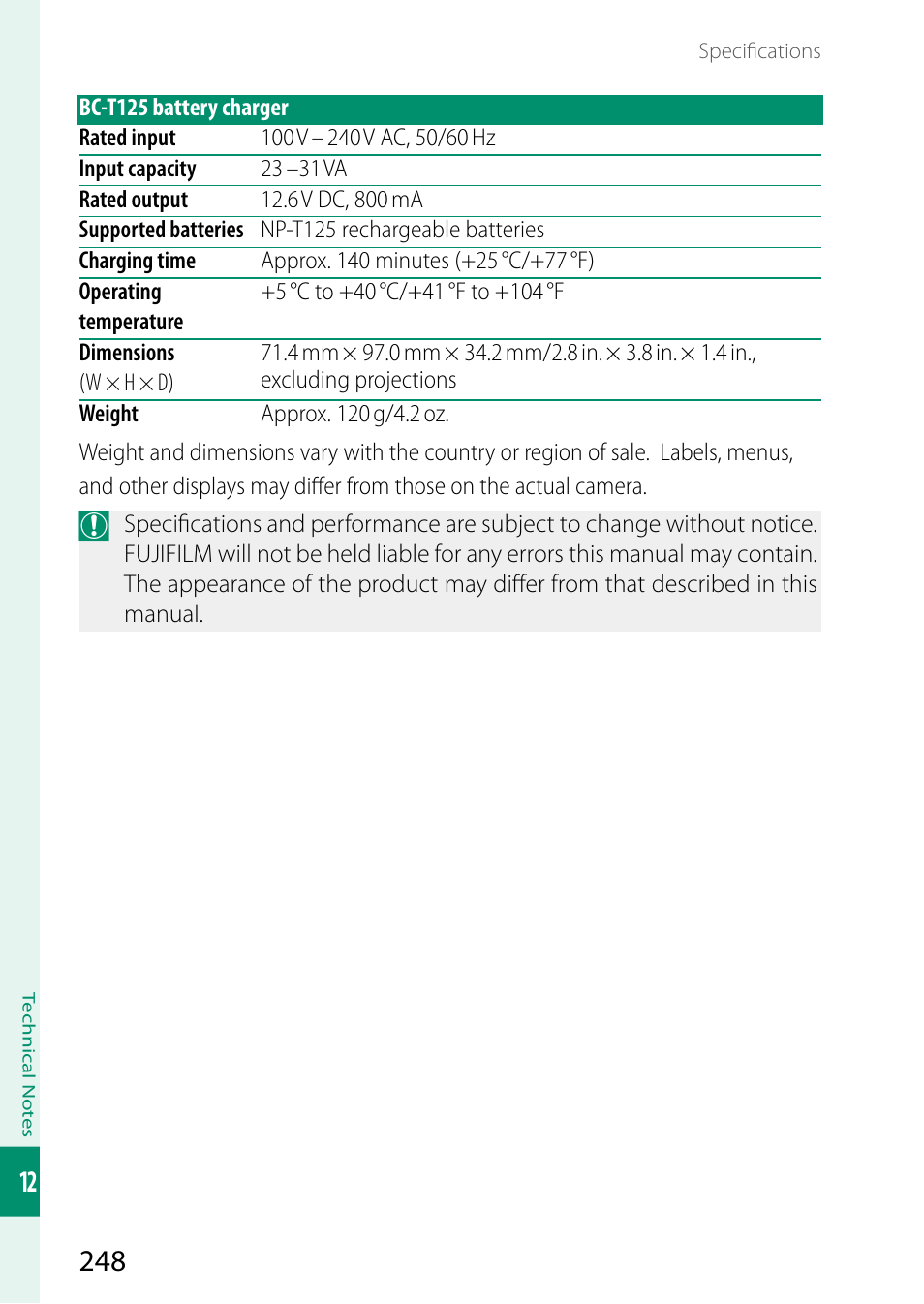 FujiFilm GFX 50S User Manual | Page 266 / 268