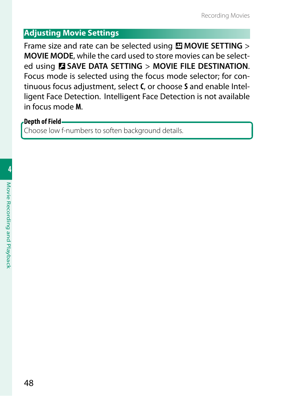 FujiFilm GFX 50S User Manual | Page 66 / 268