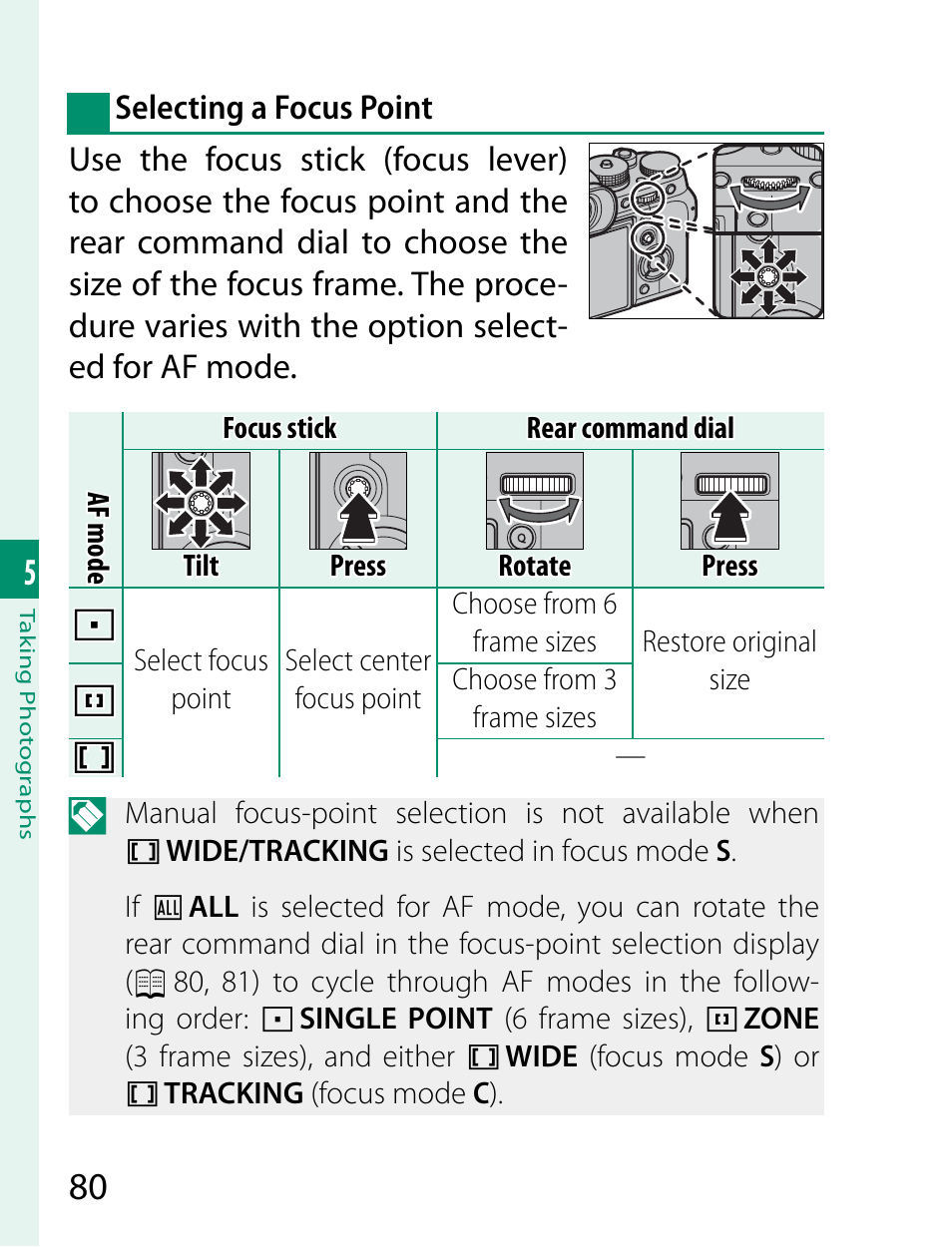 FujiFilm X-T2 User Manual | Page 102 / 368