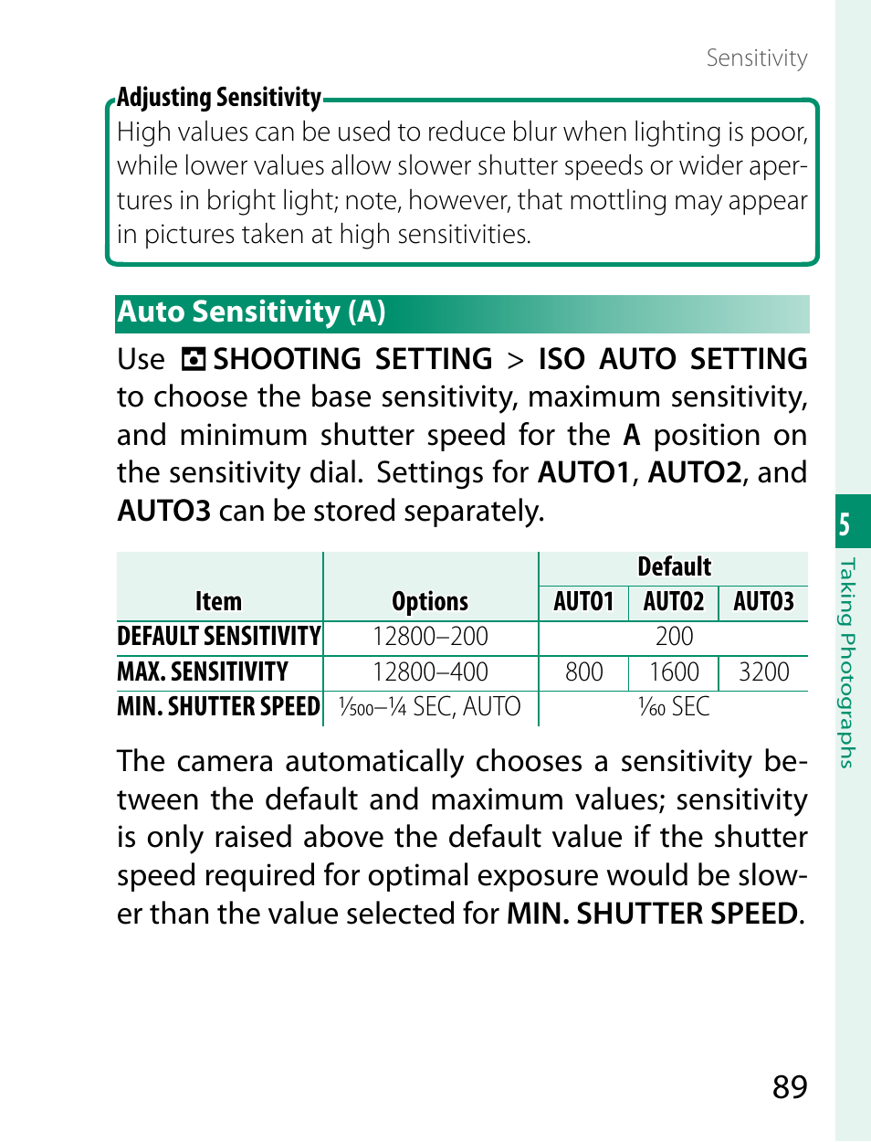 FujiFilm X-T2 User Manual | Page 111 / 368