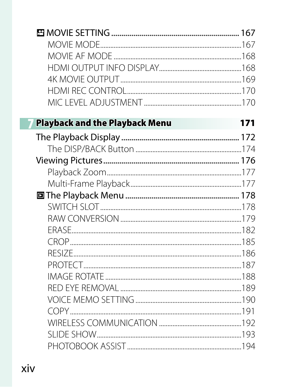 FujiFilm X-T2 User Manual | Page 14 / 368