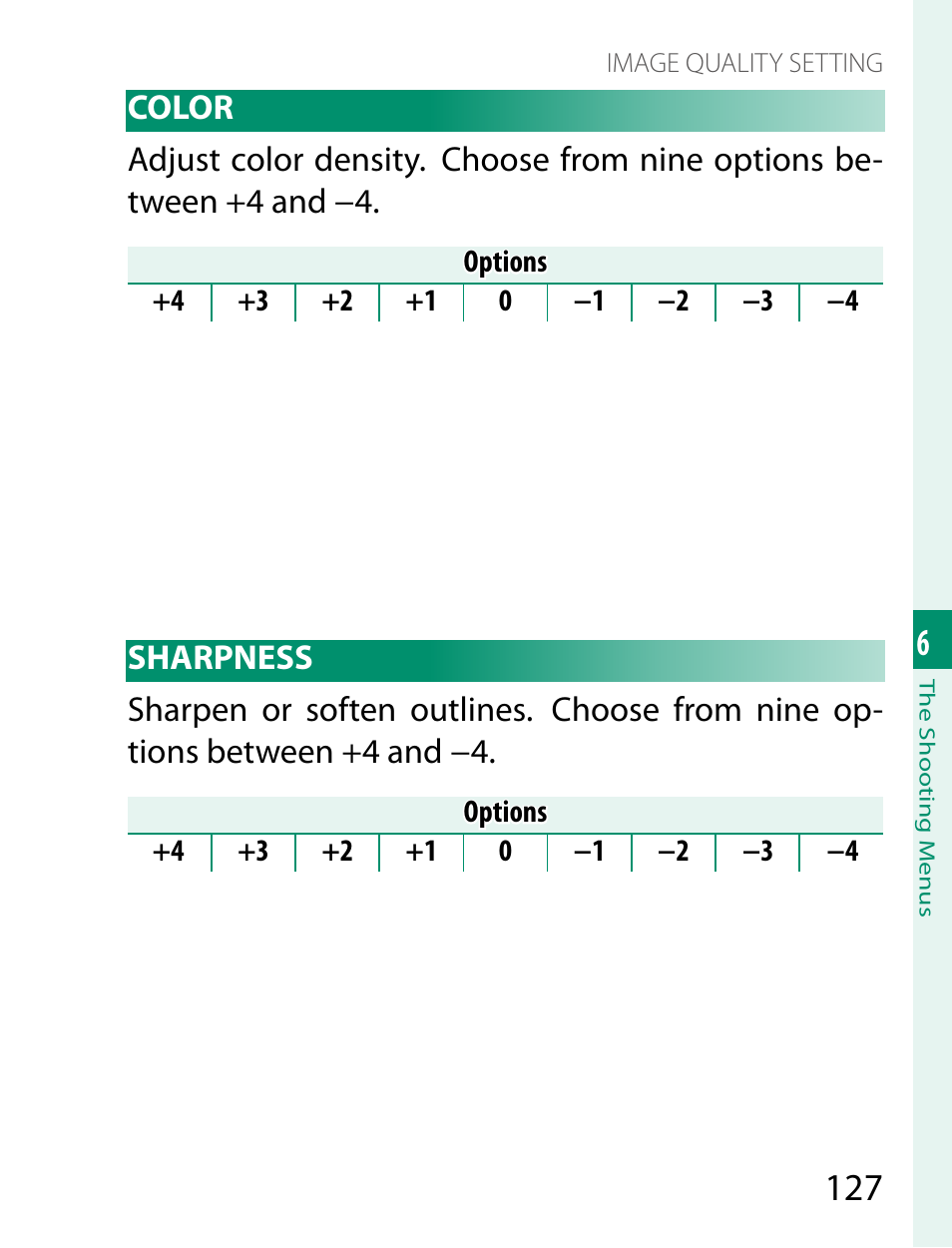 Or sharpness | FujiFilm X-T2 User Manual | Page 149 / 368