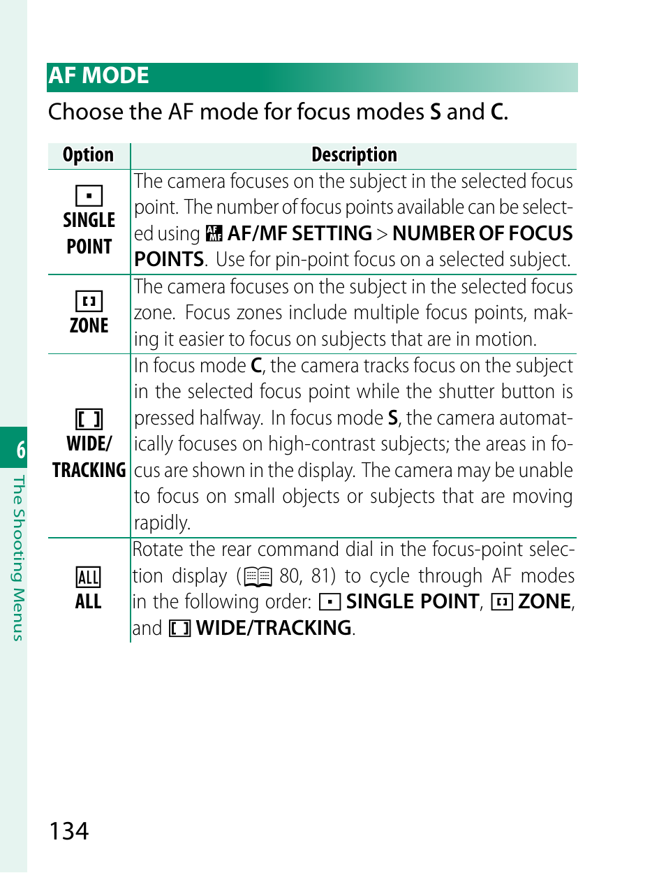 FujiFilm X-T2 User Manual | Page 156 / 368