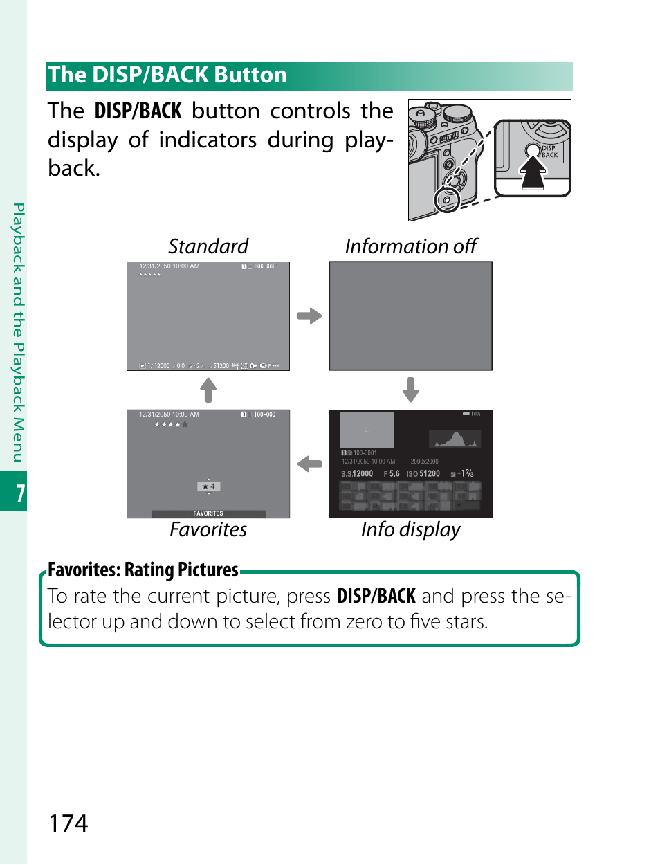 Standard information off | FujiFilm X-T2 User Manual | Page 196 / 368