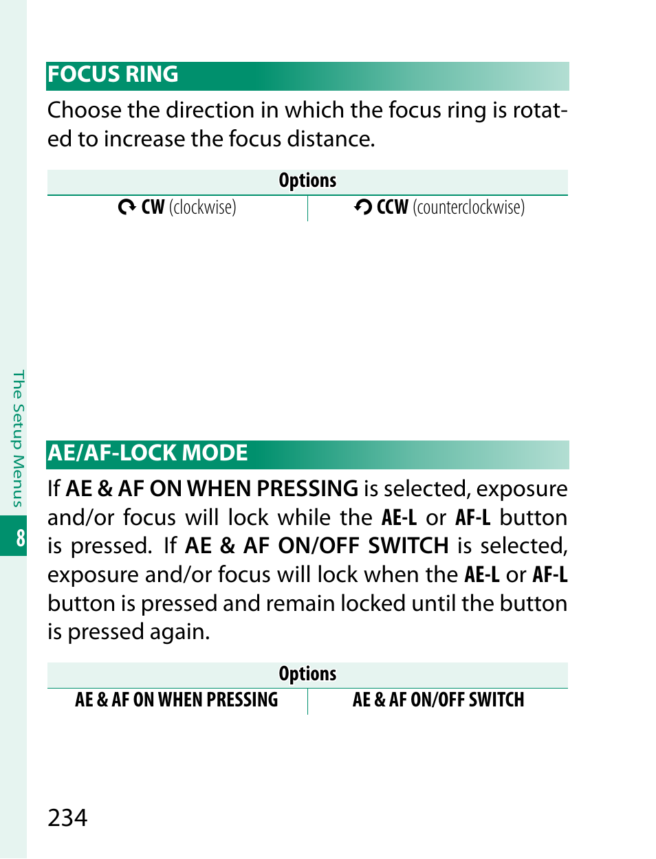 FujiFilm X-T2 User Manual | Page 256 / 368