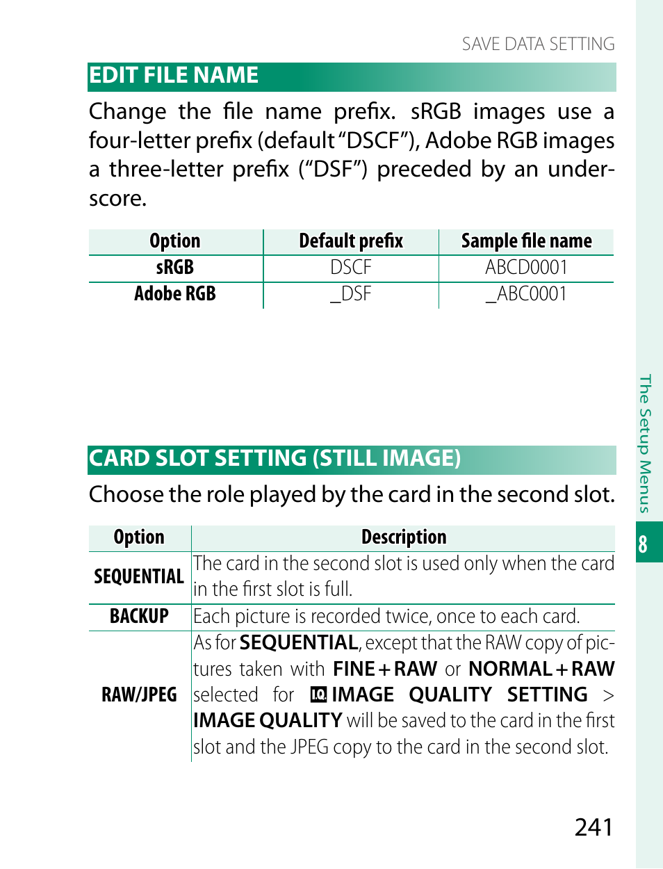 FujiFilm X-T2 User Manual | Page 263 / 368