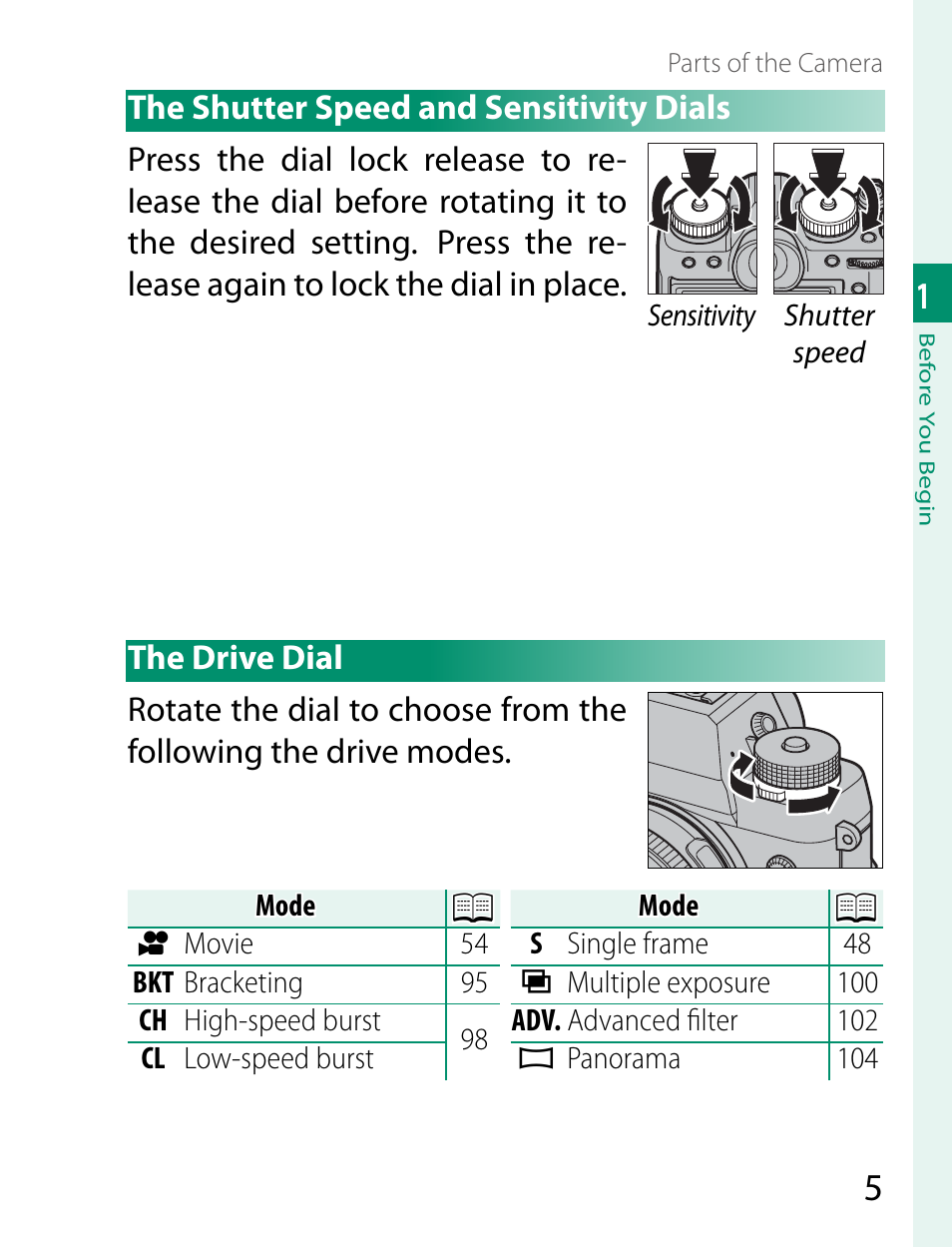 FujiFilm X-T2 User Manual | Page 27 / 368