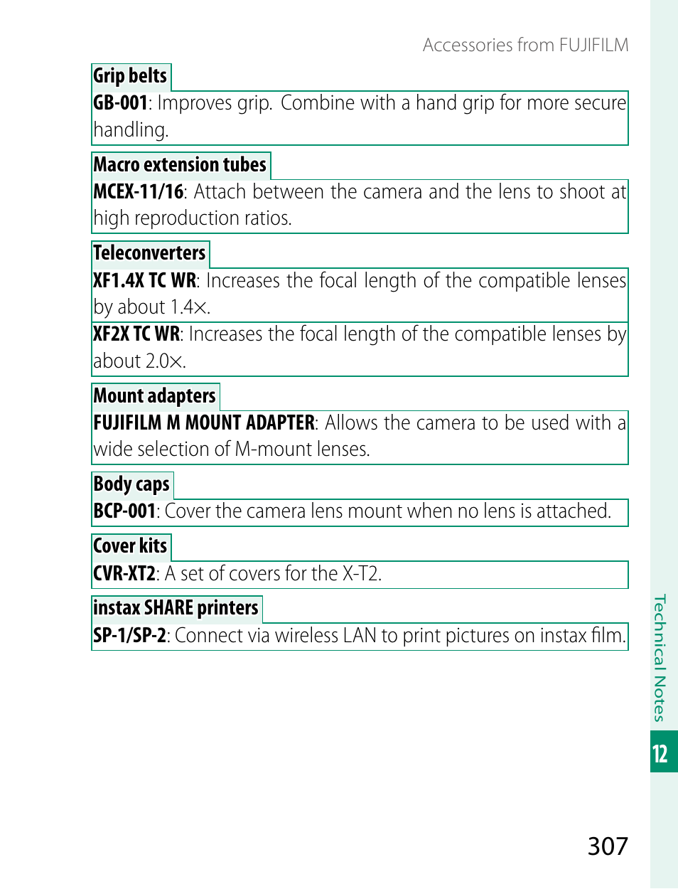 FujiFilm X-T2 User Manual | Page 329 / 368