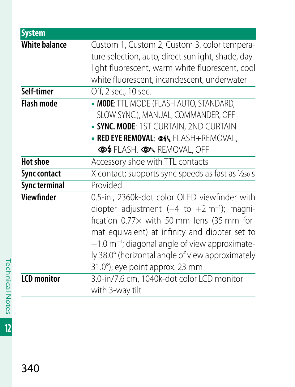 FujiFilm X-T2 User Manual | Page 362 / 368