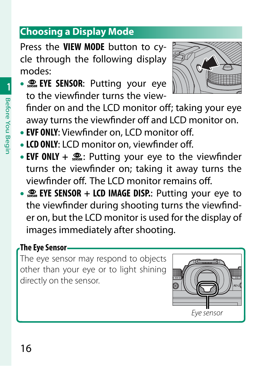 FujiFilm X-T2 User Manual | Page 38 / 368