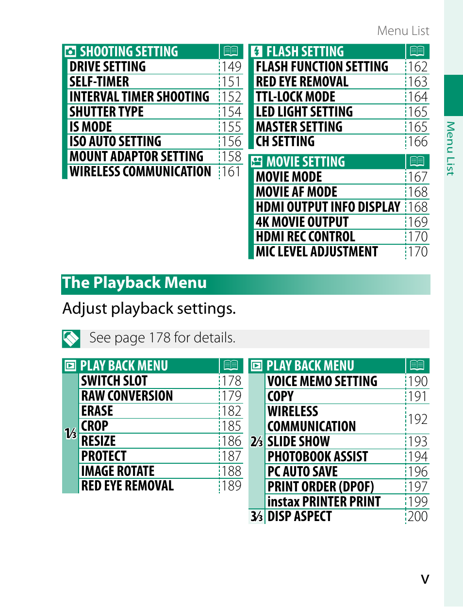 FujiFilm X-T2 User Manual | Page 5 / 368